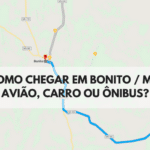 Como chegar em Bonito
