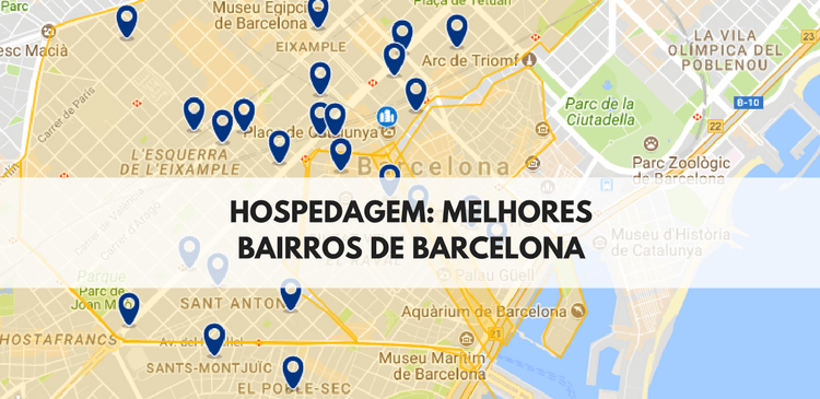 Onde ficar em Barcelona: Melhores bairros da Capital Catalã.