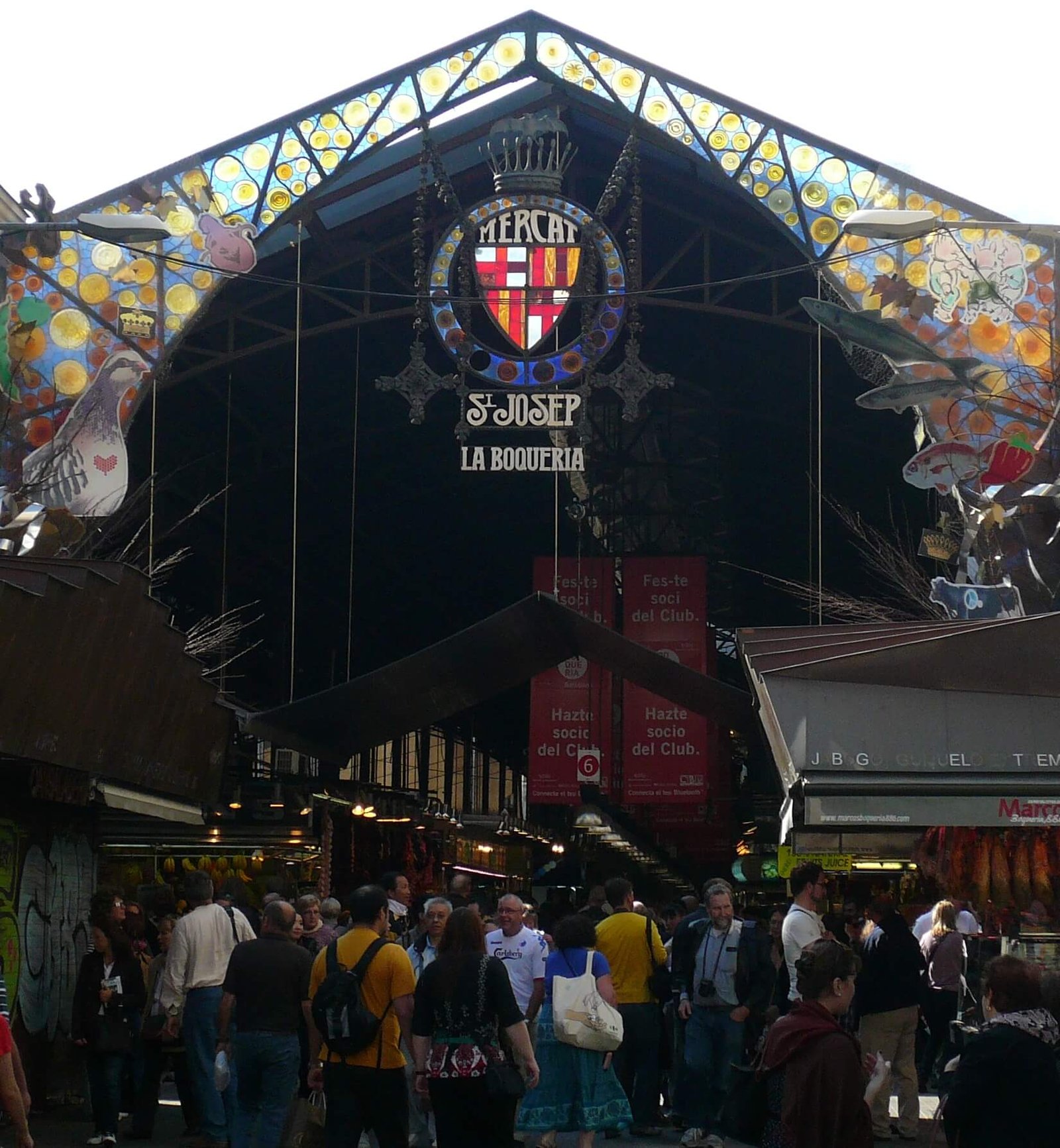 La boqueria o que fazer em Barça