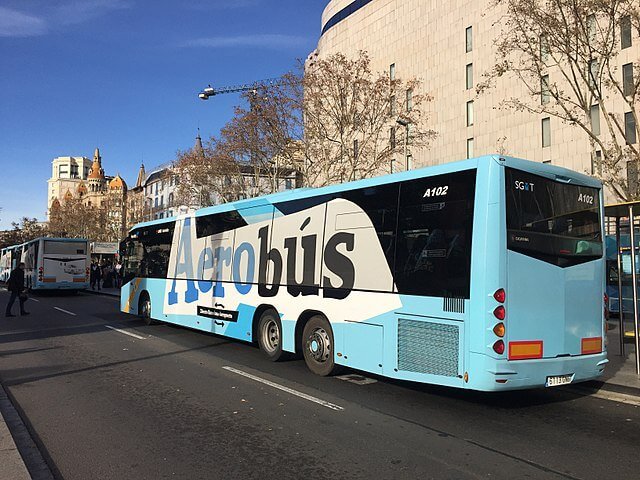 Transporte em Barcelona - Aerobus