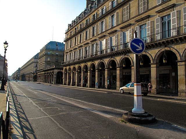 Compras em Paris - Rue Rivoli