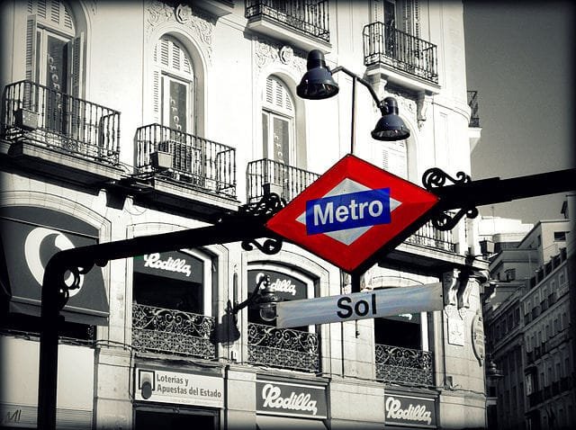 Transporte Público em Madri