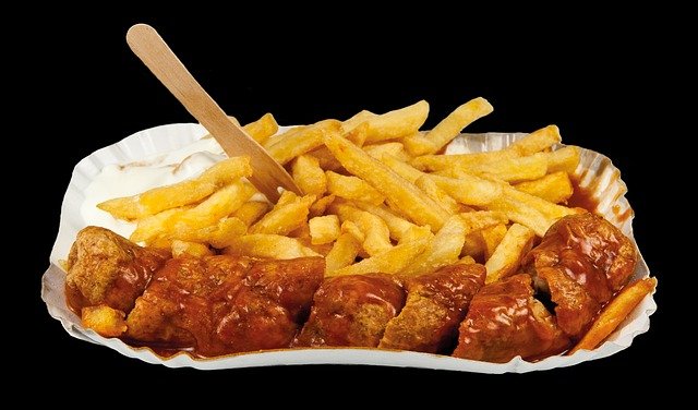 Currywurst comida típica alemã